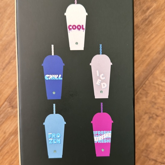 NWT Set of 5 Starbucks Summer 2024 Dome Lid Reusable Cold Cups 24oz Each - Picture 4 of 4